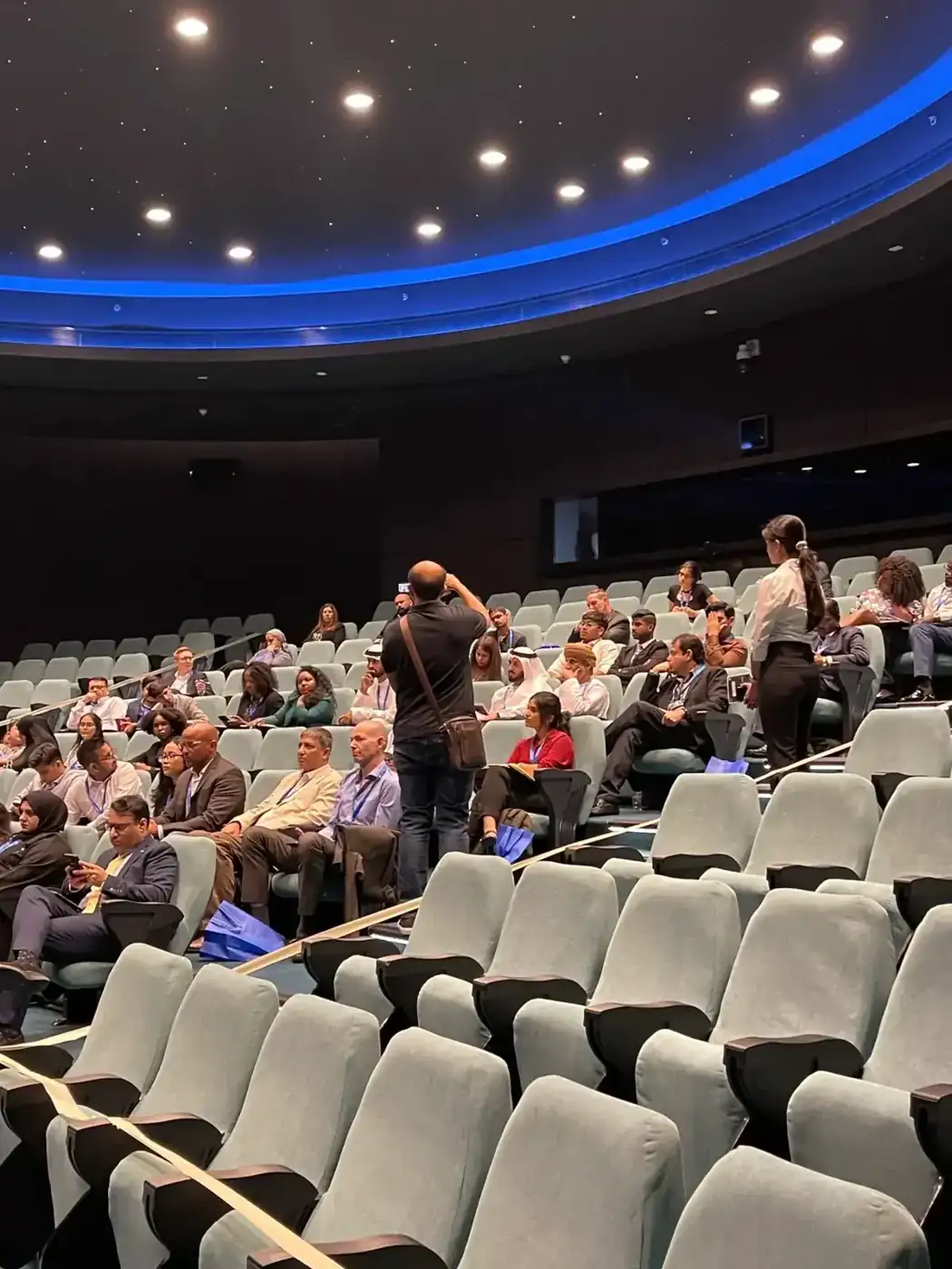 Plenary audience