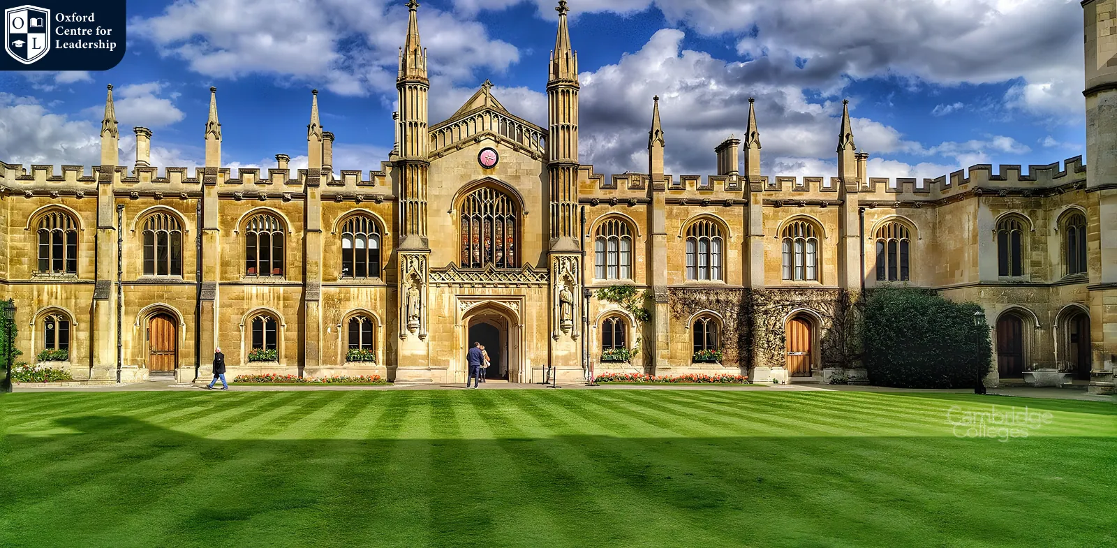 Cambridge law building and college architecture