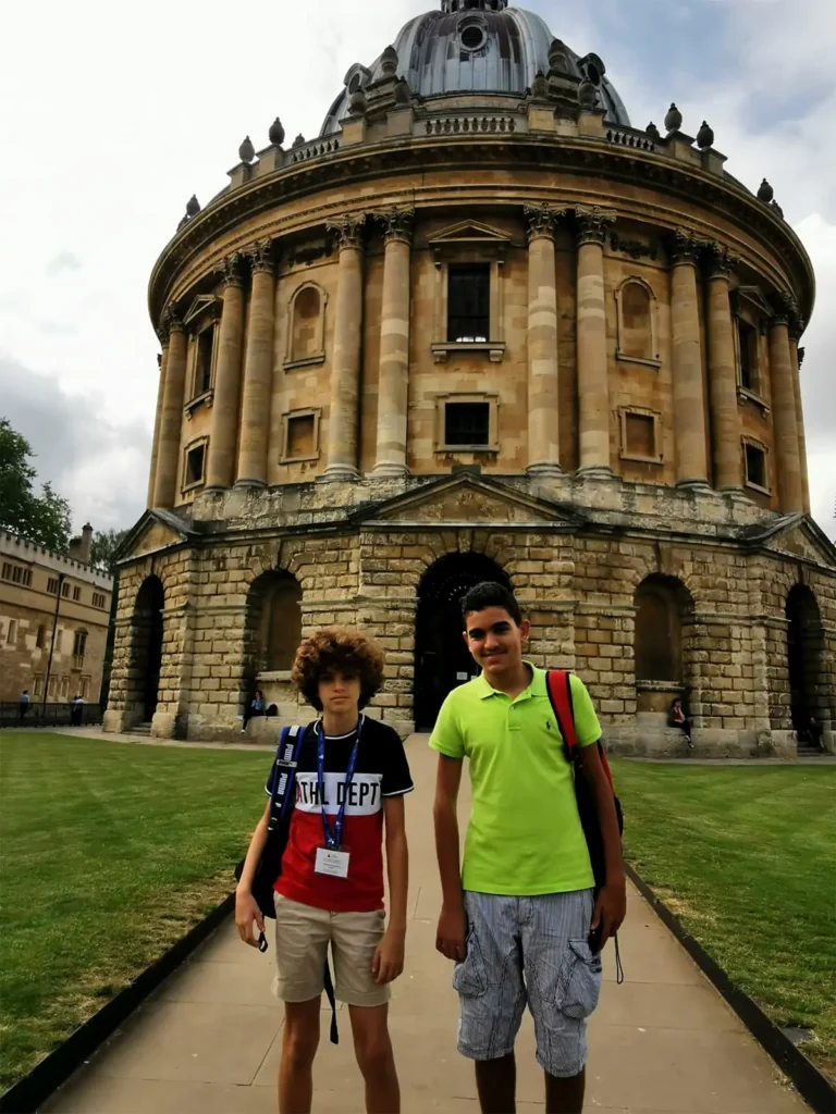 At the Radcliffe Camera