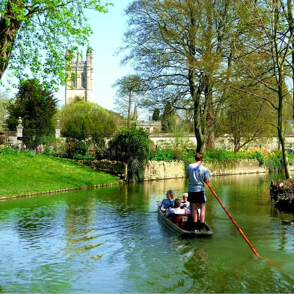 Punting in Oxford