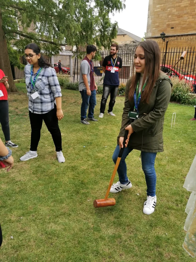 Games on the lawn