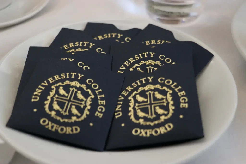 Formal dinner, University College